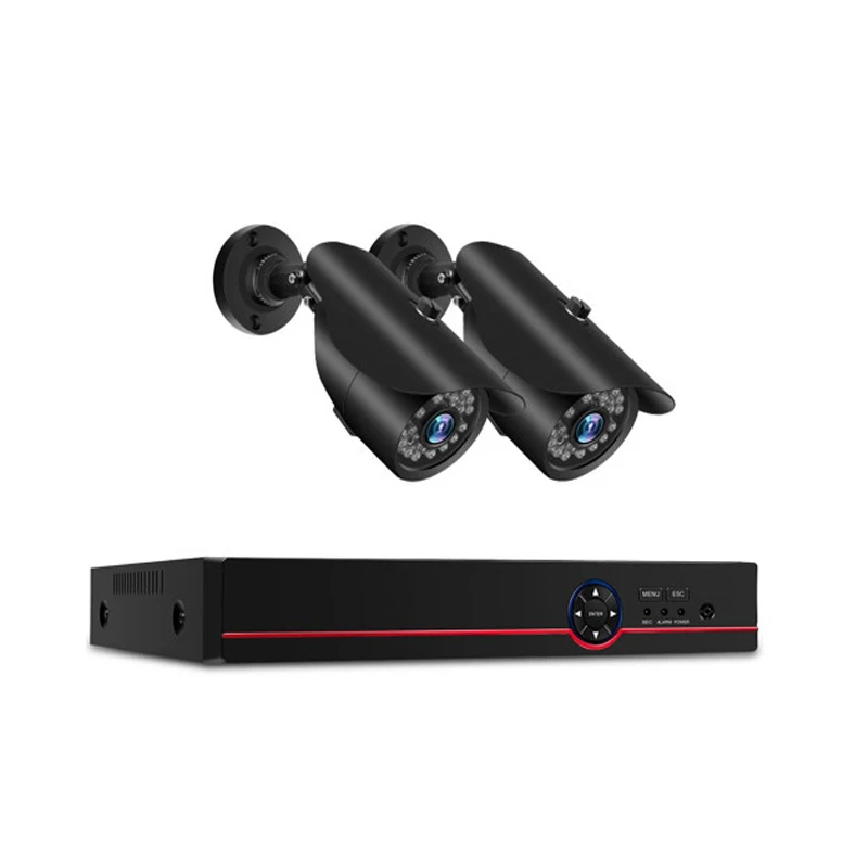 Ahd Outdoor Cctv Camera Set System 1080p Security Camera 4ch Dvr Kit