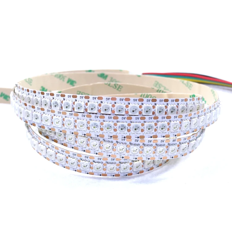 WS2813 Individual and breakpoint continue Addressable Flex led strips 5v 144leds 5050 smd digital led strip