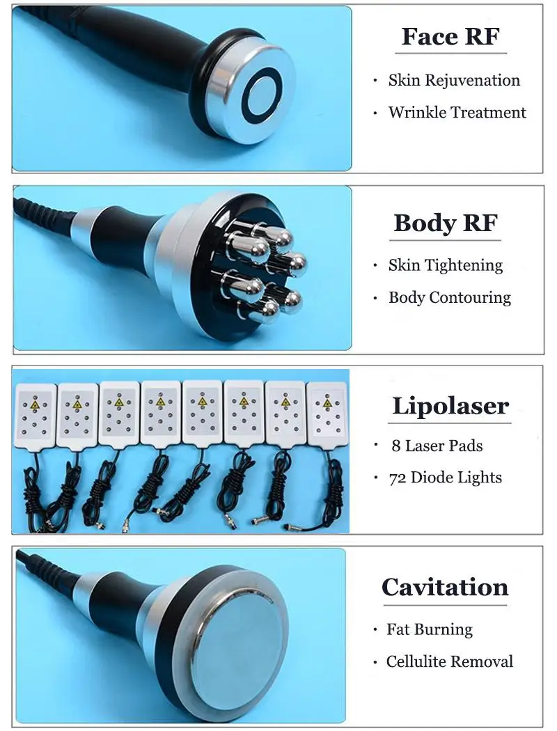 New cryolipolysis 360 degree cryo fat freezing machine portable cryolipolysis slimming machine with cavitation rf handles