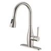 Wholesale price sus 304 Stainless Steel pull out kichen faucet mixer tap 40240