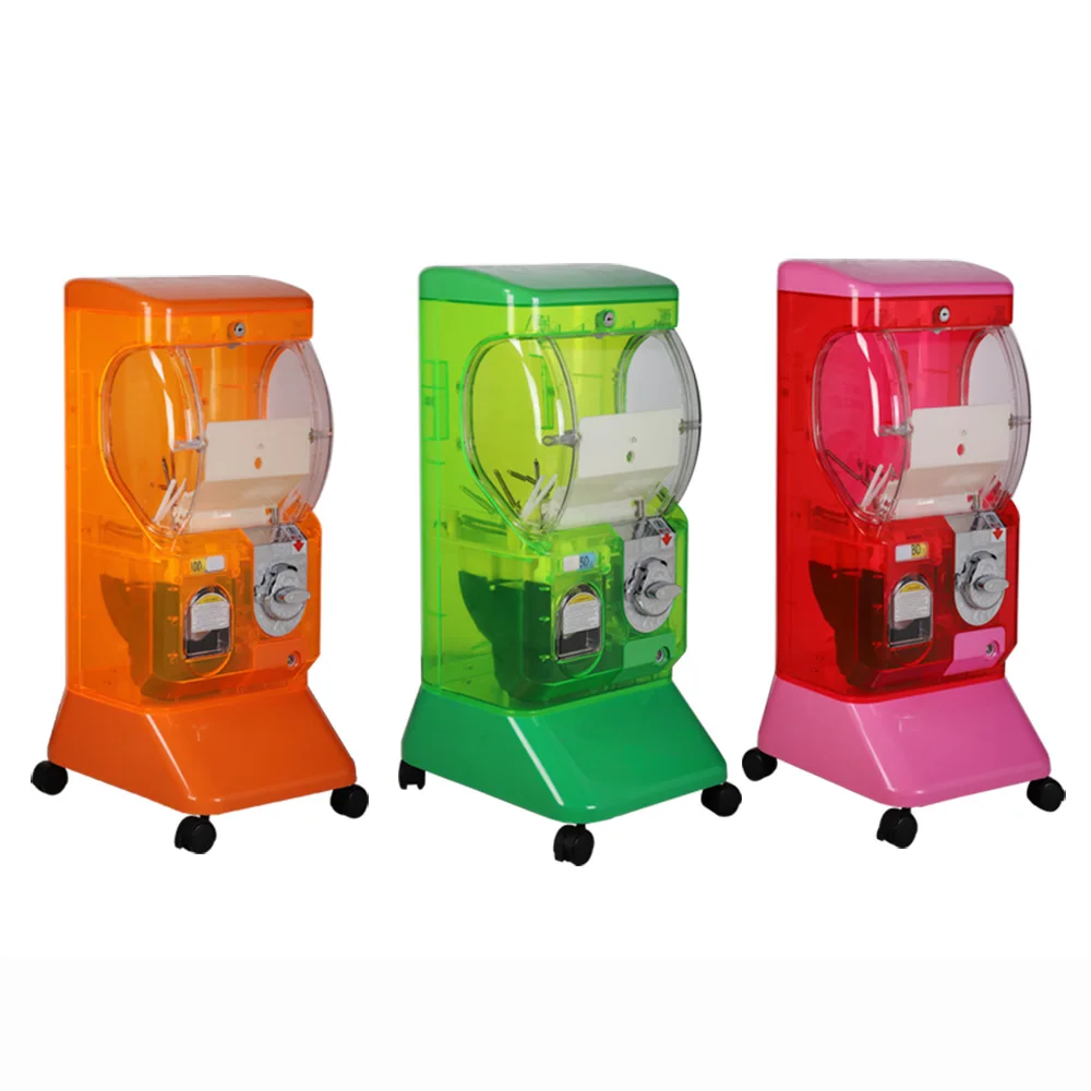 Coin Operated Toy Capsule Vending Machine Gumball Surprise Egg Dispenser Buy Gumball Surprise