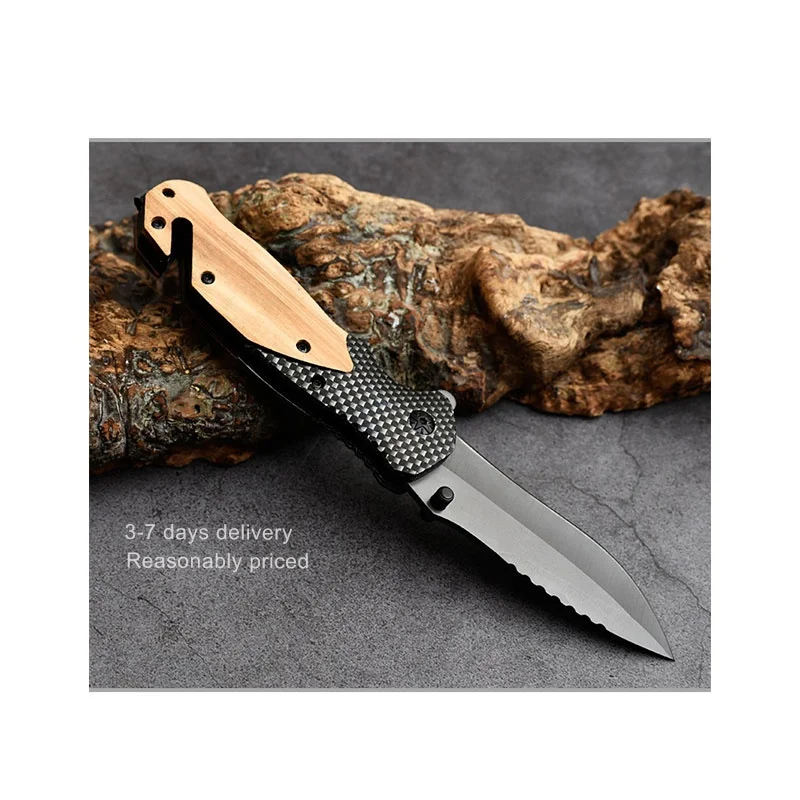 Folding Hunting Knife Cool Folding Knife X50 Steel Wild Use Folding