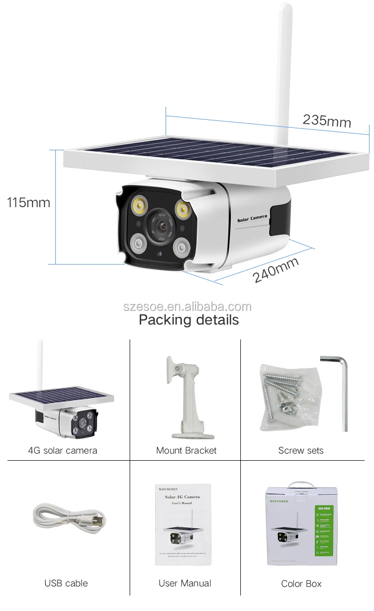 Wireless CCTV camera