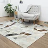 High Quality Modern Products Patchwork Leather Ornament Cowhide Skin Floor Rug