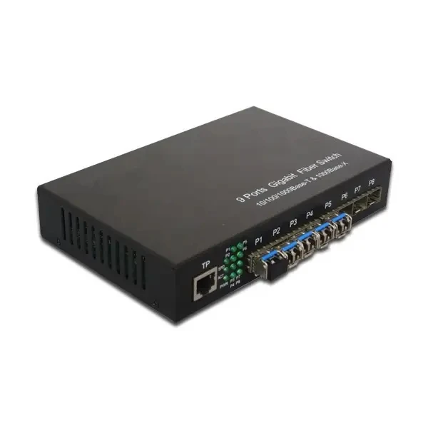 Switch 8 Gigabit SFP Ports 2x1000Mbps RJ-45 8 SFP Port manufacture