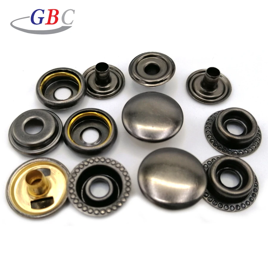 Wholesale Garment Brass Gun Metal 201 Snap Button For Clothing Buy