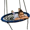 80cm Fully Assemble Saucer Spinning Outdoor Tree Round Rope Web Swing
