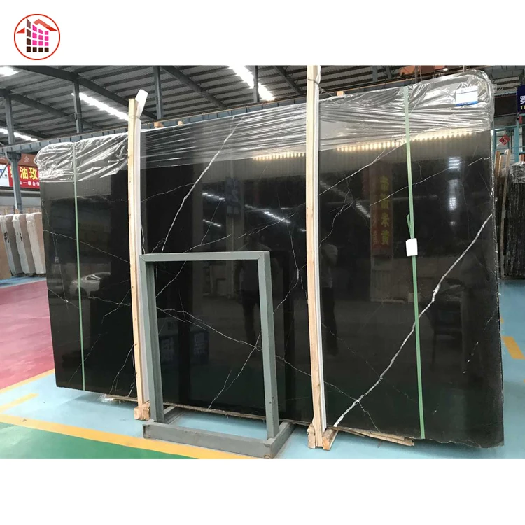 Nero Marquesina-baldosas Y Canicas Para El Suelo De La Casa,Color Negro