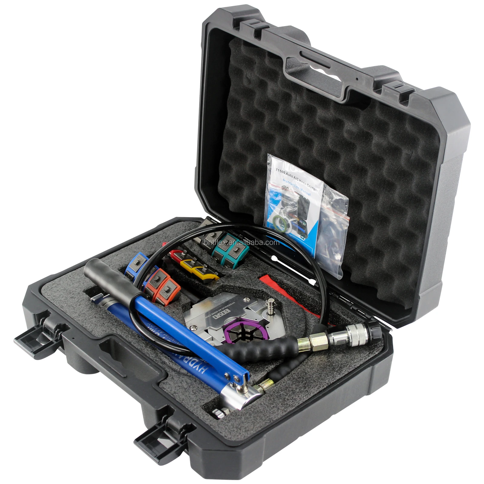 Auto A/c Hose Hydracrimper For Dn8 To Dn16 Rubber Hose Repair Air