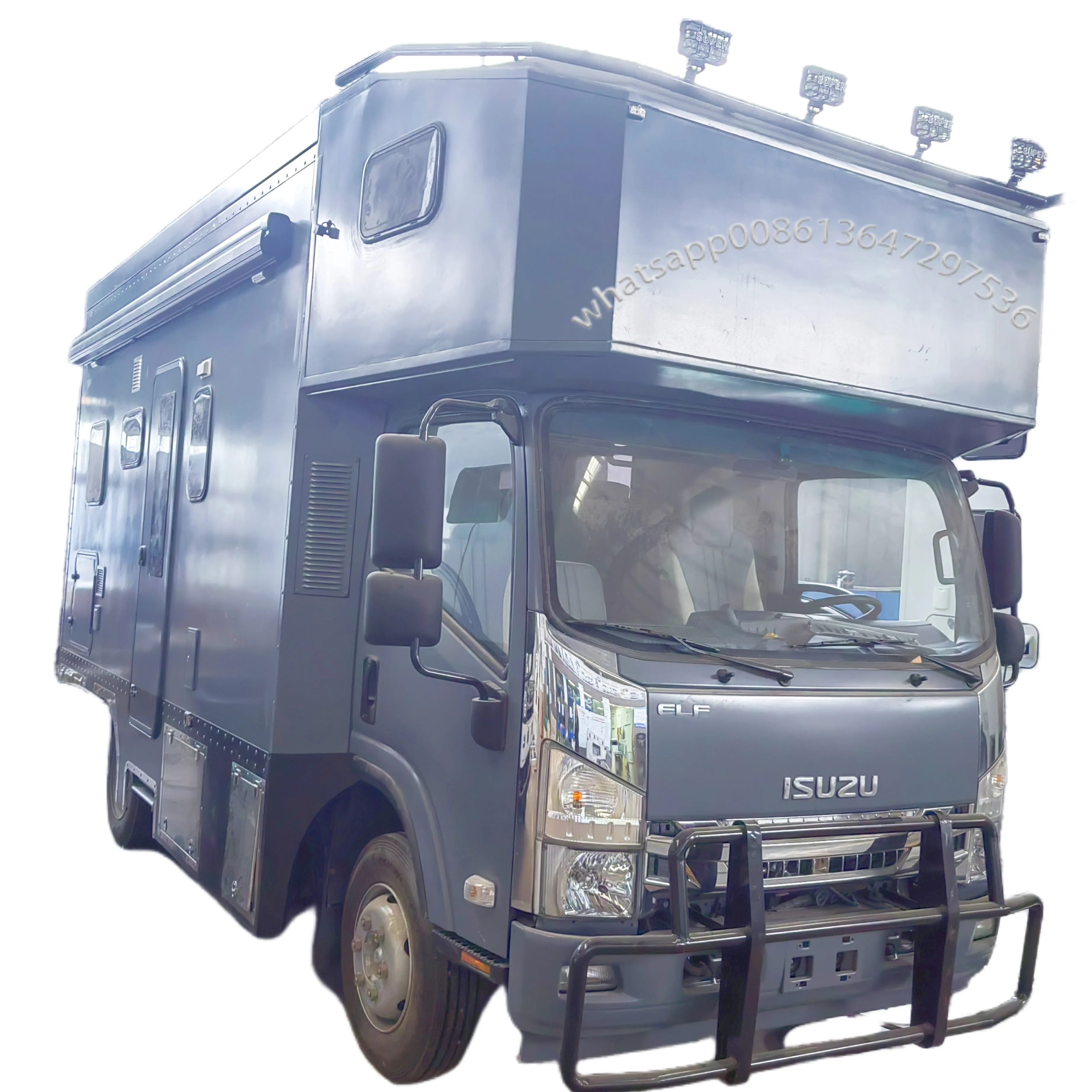 4x4 Isuzu Truck Bed Camper Rv Motorhomes With Bed And Kitchen For Sale