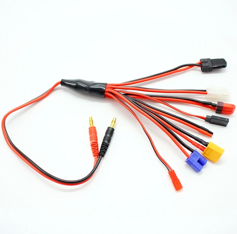 Factory Direct Sales Eight In One 240mm Red Black Flat Cable 4mm Banana  Plug Tamiya Connector Dean - Buy Tamiya Connector,Banana Plug,Connector  Dean T Plug Bare Cale Tamiya Xt60 Jst Trx Futaba