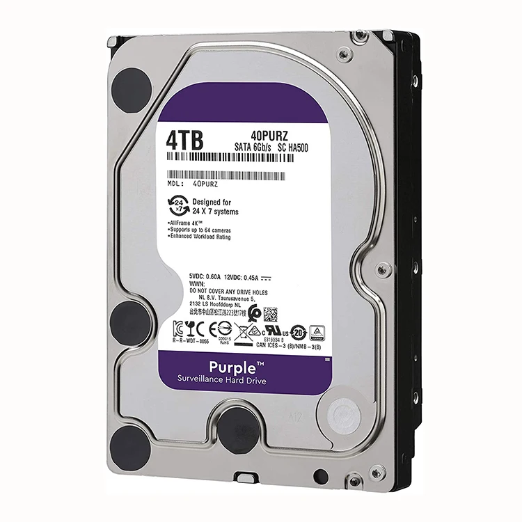 Colonel Police station Dingy Purple 40purz 3.5" Hdd 4tb Hard Drive Disk For Monitoring Cctv - Buy Purple  Hdd,4 Tb Hard Drive,Monitoring Hdd Product on Alibaba.com