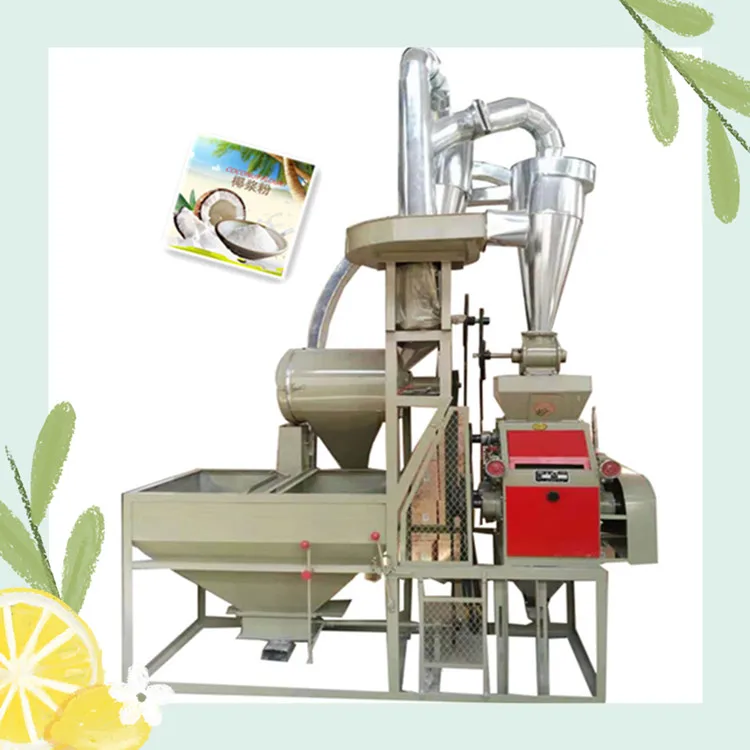 China Supplier Good Sale Coconut Powder Making Machine Fine Flour Mill ...