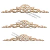 Real wood furniture appliques Solid Wood Style ornament wooden onlays for cabinets