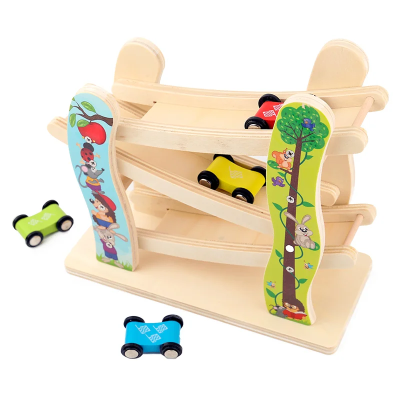 Children Intelligent Wooden Toys Nesting Game Baby Wooden Educational