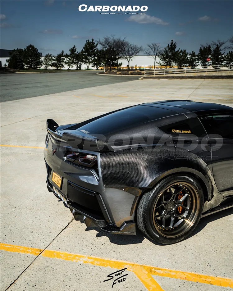 Carbonado R Ox Style Rear Diffuser Forchevrolet Corvette C7 - Buy ...