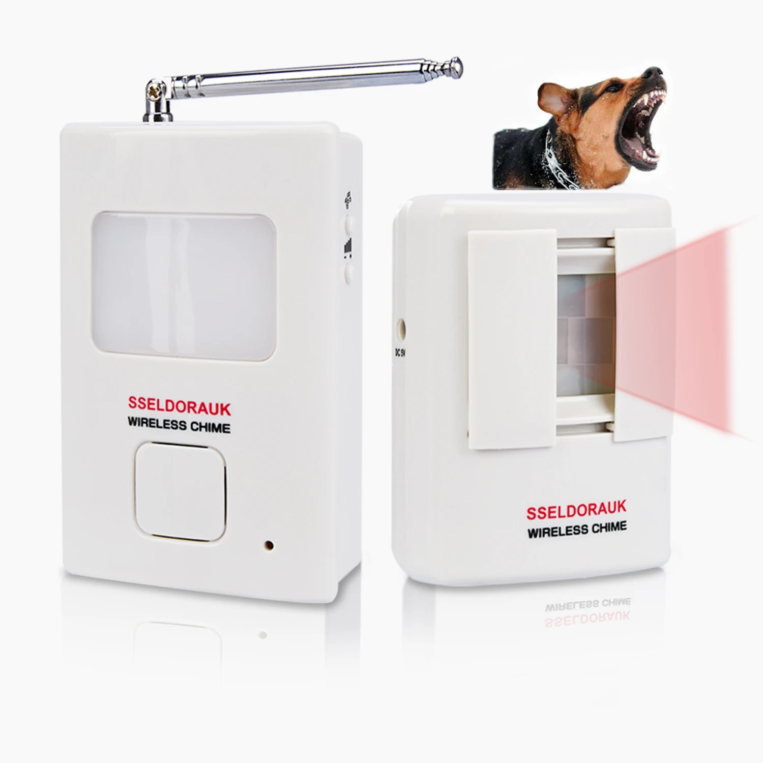 With Ce Certification Passed Long Range Pir Motion Sensor Barking Dog