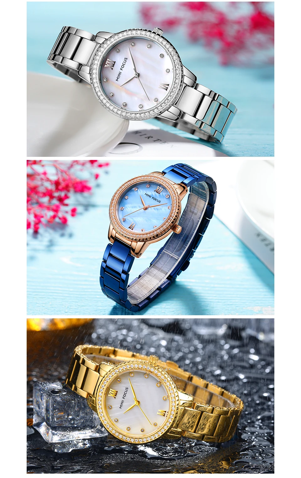 MINI FOCUS New Top Brand Luxury Fashion Men Watches Stainless Steel Sports  Chronograph Quartz Watch Waterproof Relogio Masculino - AliExpress