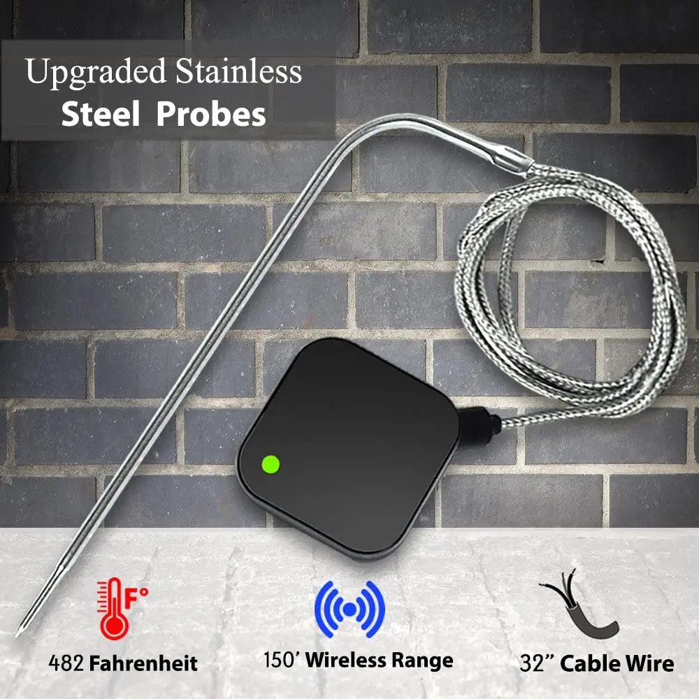 Professional Digital Bluetooth Wireless Steak Meat Food Temperature