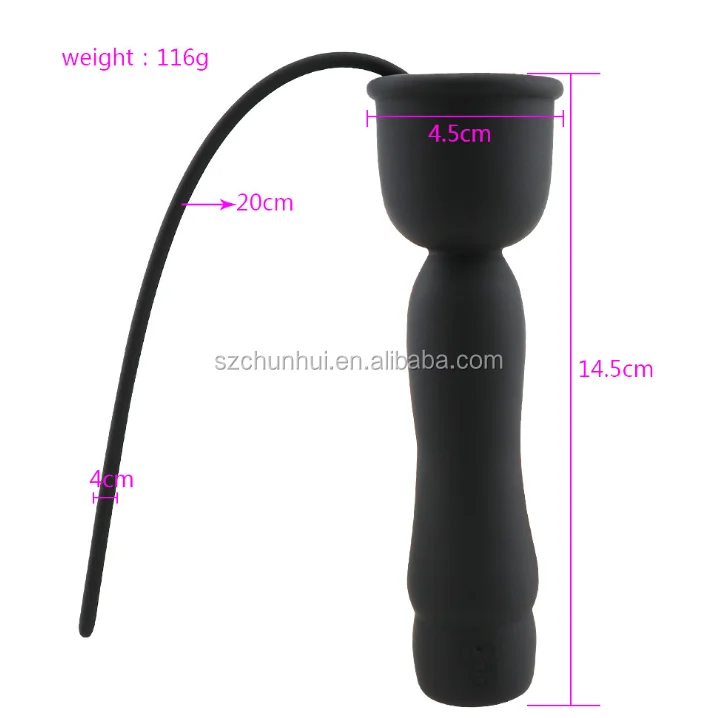 Usb Charge Pénis Stimulation Sexuelle Jouets Sexuels Vibrateur Silicone Prise Urétrale Pour 9116