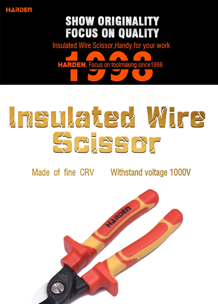 Insulated Wire Scissor1000V  VDE Plier Wire Scissor