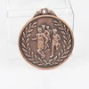 Olive branch model round shape plated blank medal,marathon memorial medal