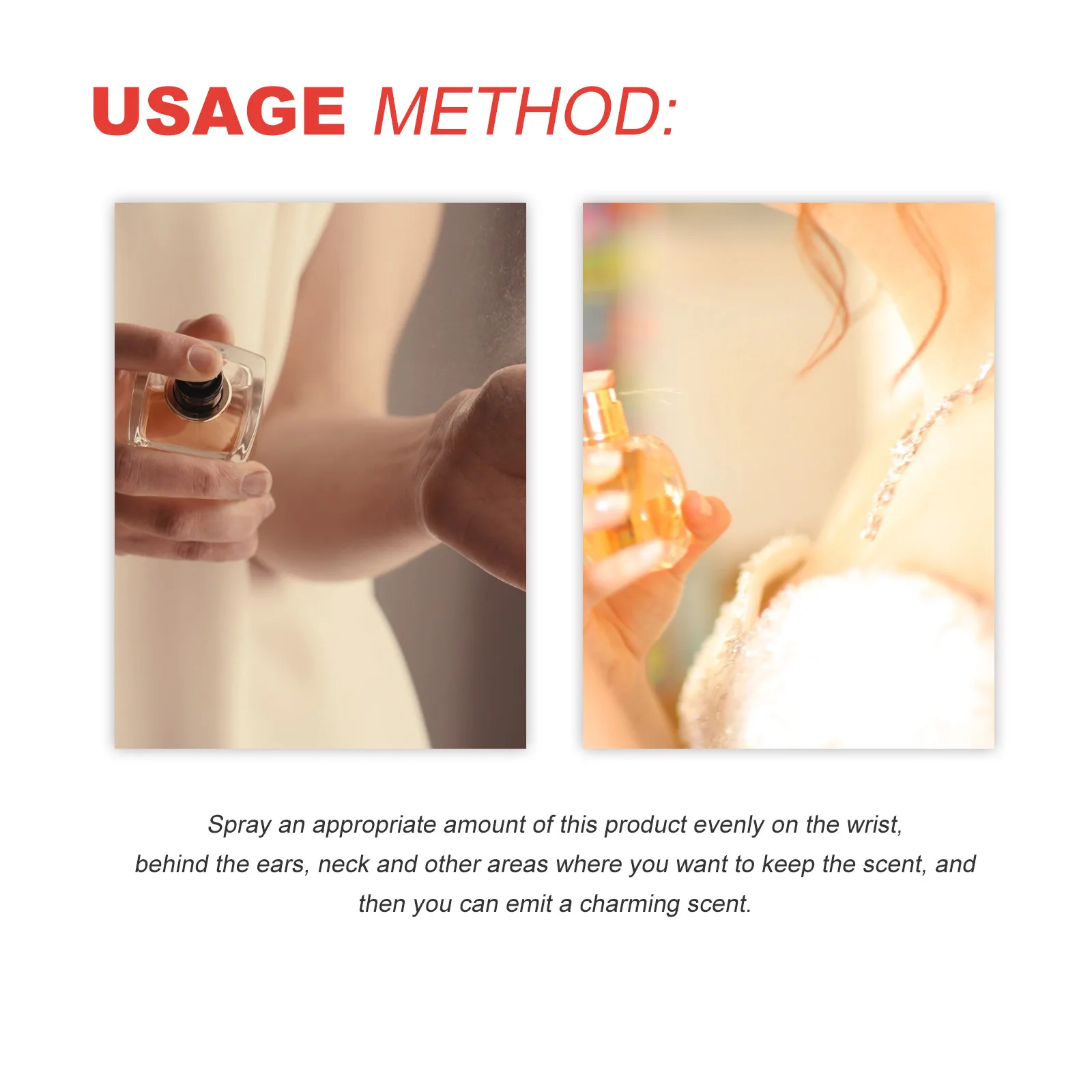 Women's Elegant Fragrance Wrist Ear Neck Parfum Oil Natural Long-Lasting Pheromone Perfume for Female Charm