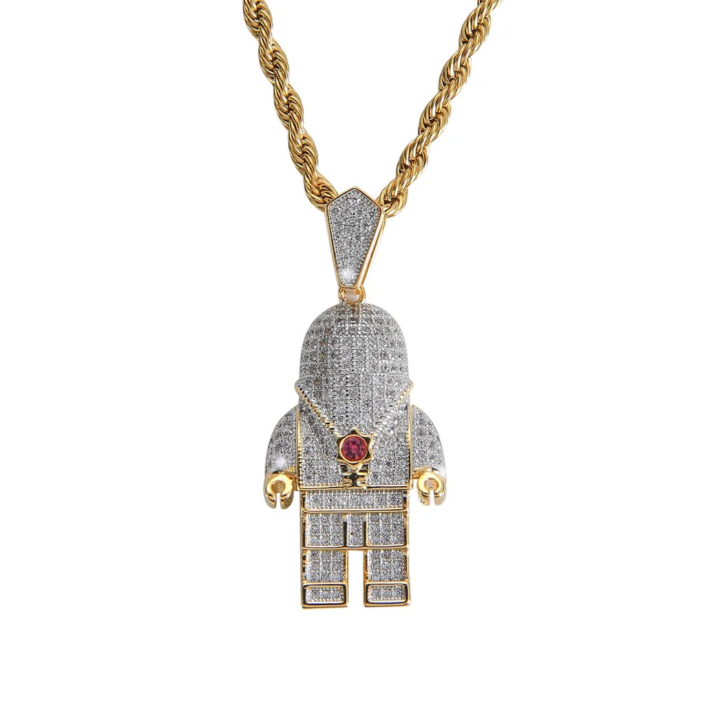 Bling Astronaut Pendant,2020 Men 