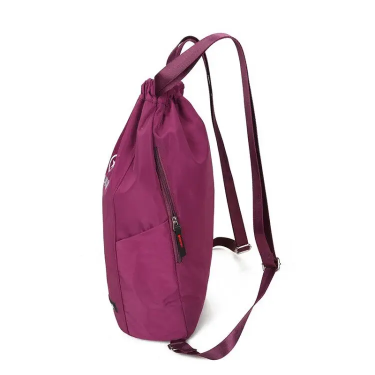 2019 Promotion Fashion Heavy Duty Drawstring Backpack Waterproof Canvas