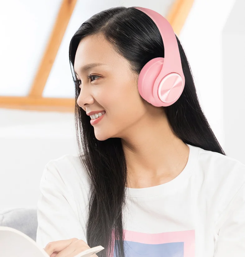 B3 Original Factory Wireless Headband Stereo Headphones Low Bass BT V 5.0 Foldable Headsets with Microphone Support SD/TF Card - ANKUX.COM
