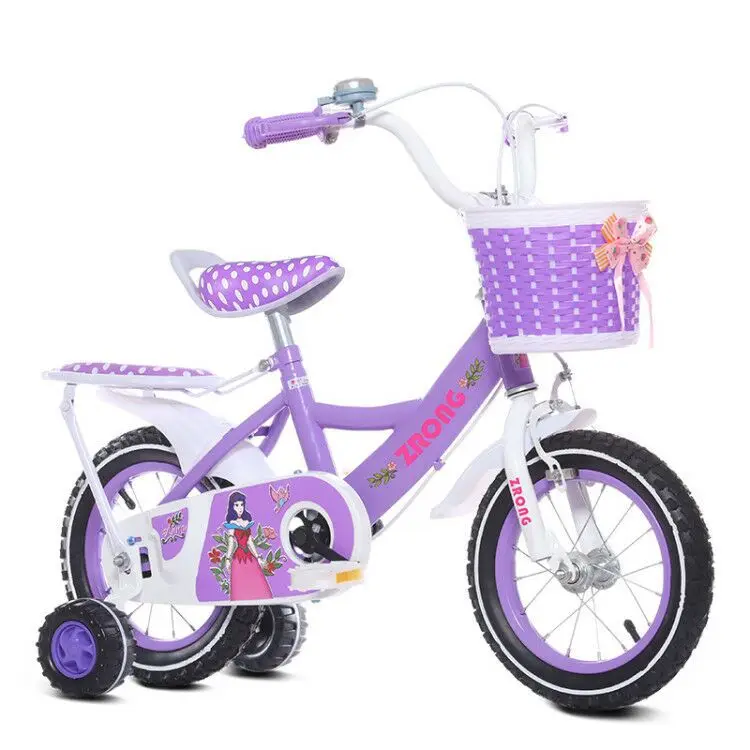 JOYSTAR-bicicleta para niñas de 2 a 9 años, 12, 14, 16 y 18 pulgadas, con  ruedas de entrenamiento, freno de mano y soporte - AliExpress