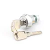 Most popular zinc alloy housing CNC machining brass cylinder dimple key coffee machine quarter turn cam lock for cabinets
