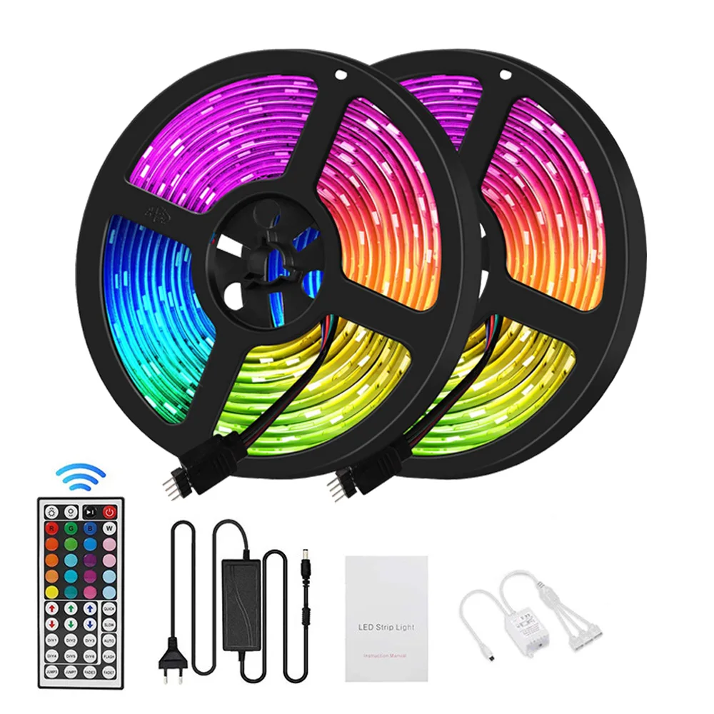 Indoor Outdoor Decoration  IR RF Control flexible waterproof RGB Light Strip