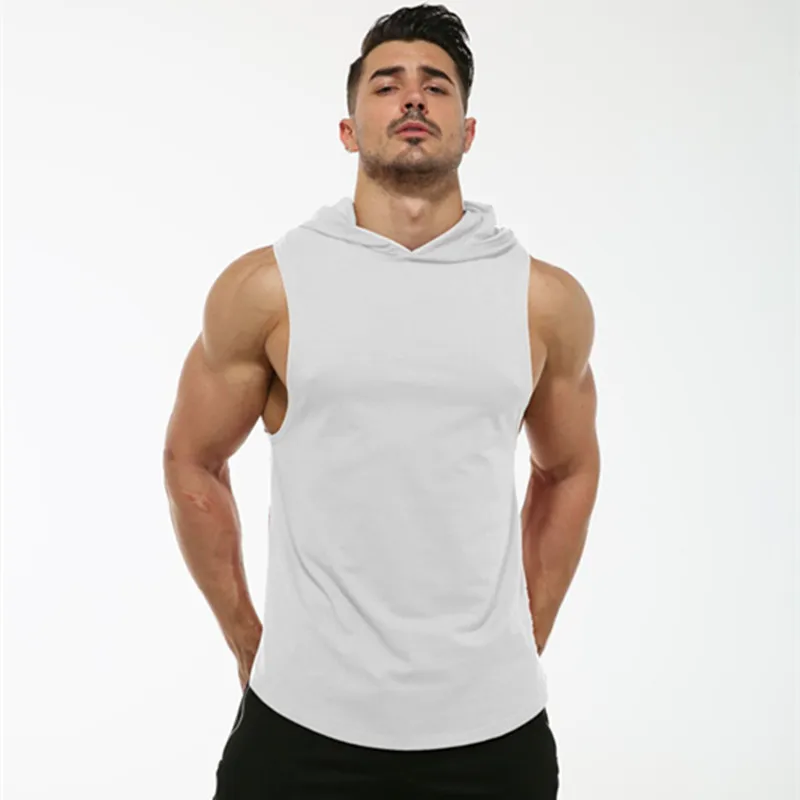 Hombre Camisetas de Fitness Compresión Chalecos Ropa Deportiva Sin Mangas para Correr Ejercicio,Gimnasio