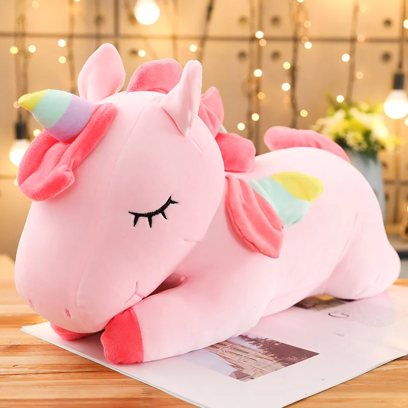 rainbow unicorn soft toy