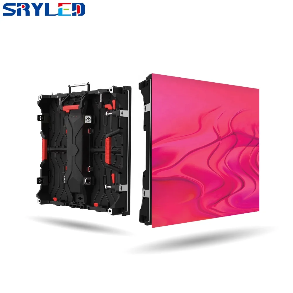 SRYLED Full Color SMD outdoor rental stage led screen pantalla led P3.91 P4.81 led display panel