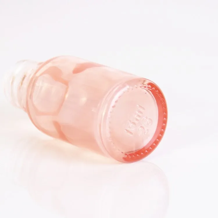 New Product 10ml 15ml 30ml 50ml 100ml Luxury Hair Oil Pink Glass