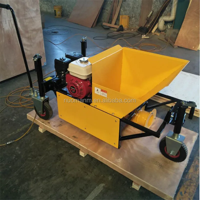 Concrete Curb Machine Installation Of Cement Landscape And Garden