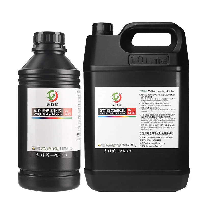 Plastic Uv Adhesive Transparent Nontrace Glue Adhesive Acrylic Pet Uv