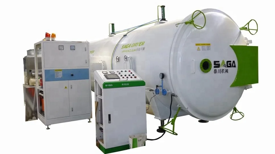 Small Timber Kiln Vacuum Wood Drying Chamber Saga Woodworking Machine