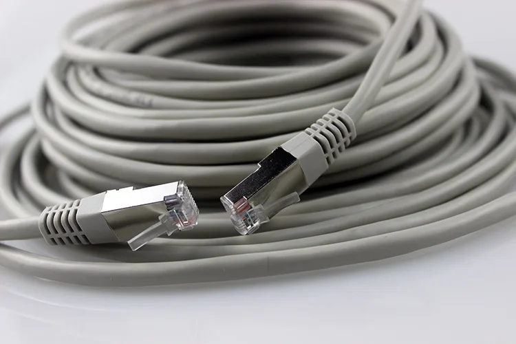 steel shield twisted 4 pair 26awg rj45 8p8c stp cat5e patch cord