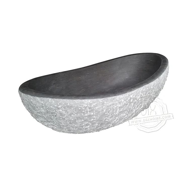 Natural Bluestone Mable Freestanding Soaking Bathtub Manufacturer