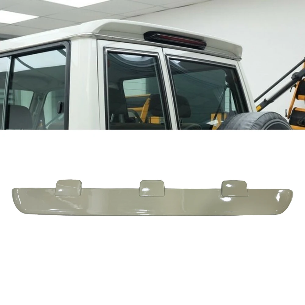 ABS Painting Rear Roof Spoiler Wing For Toyota Land Cruiser 76/78/75/71 ...