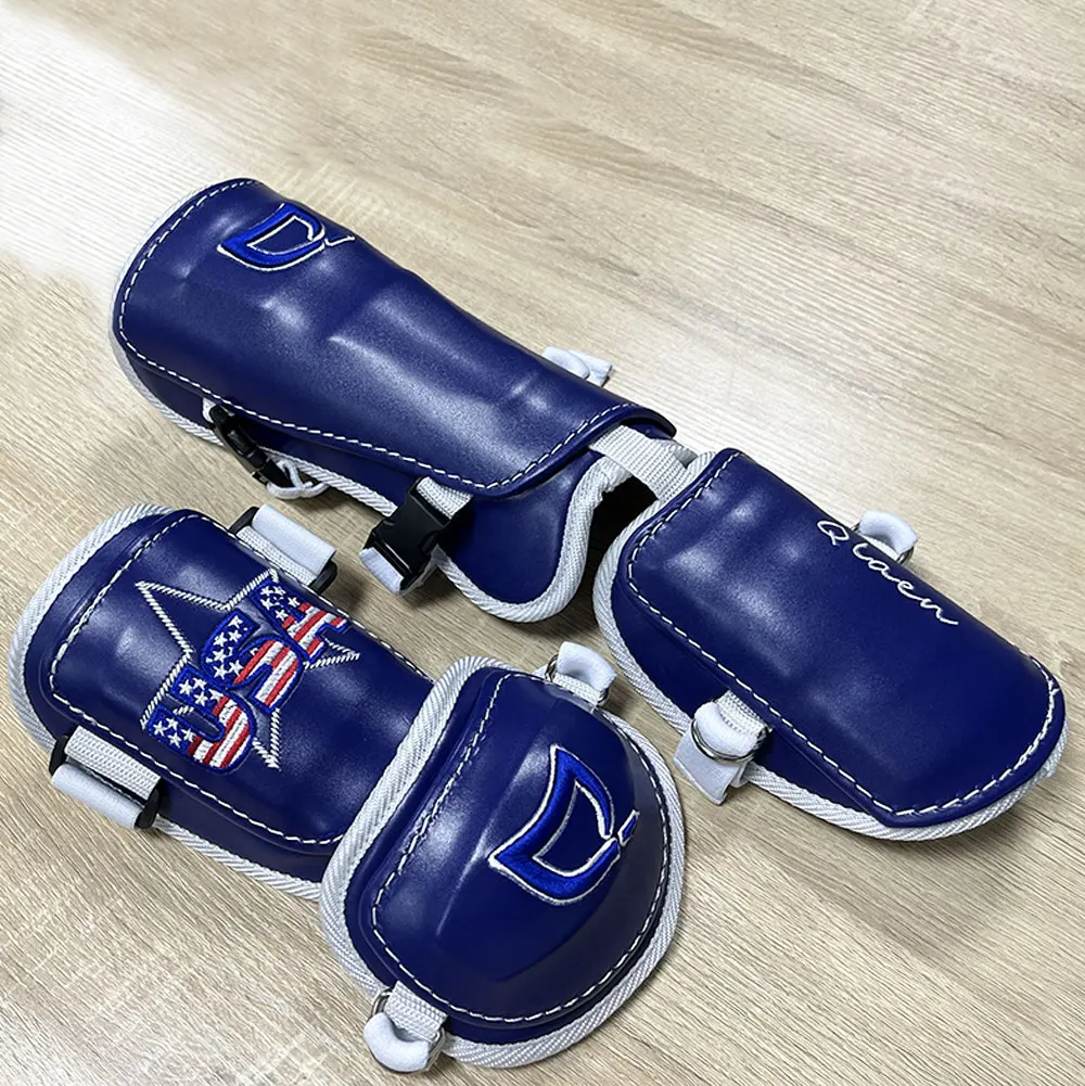 Customize Country Flag Baseball Leg Guard And Elbow Guard Sets Baseball