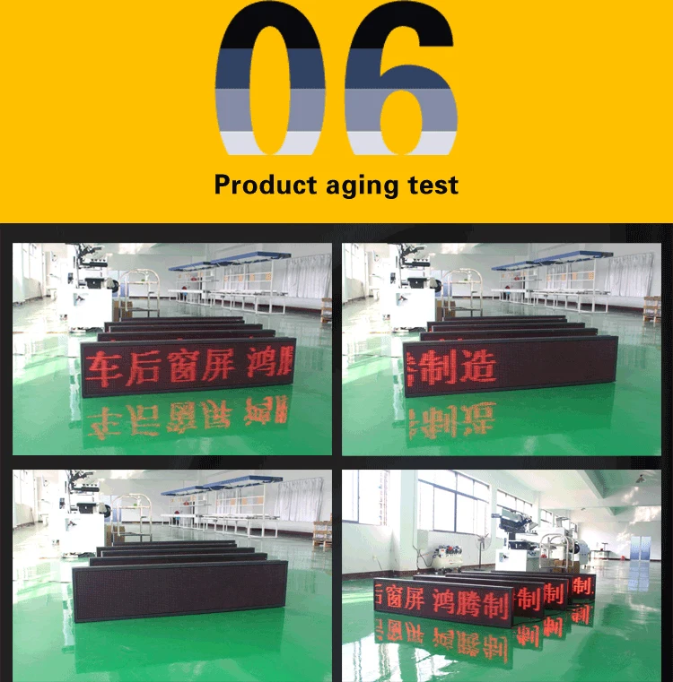 Bus mobile video advertising 165cm led display trailer