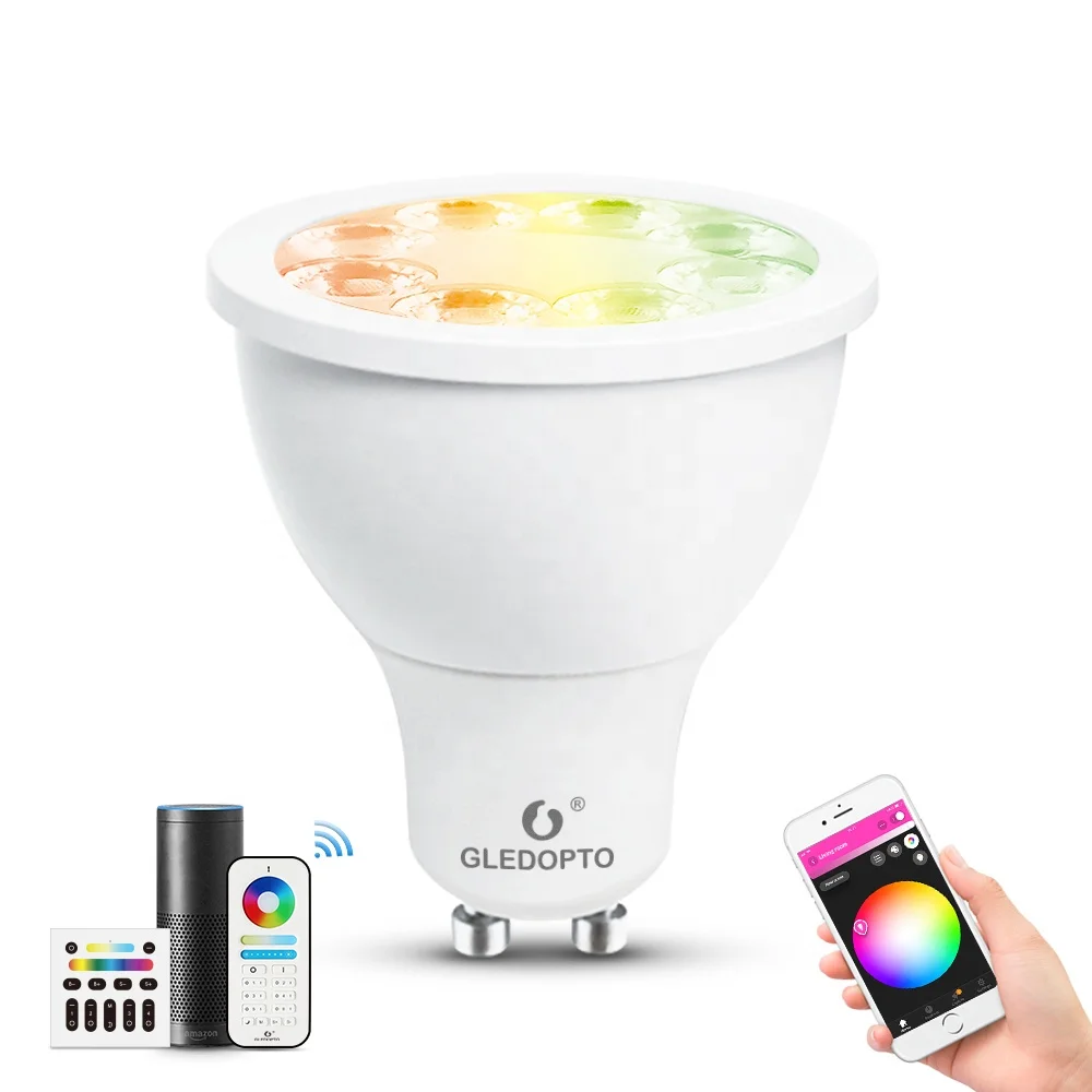 Narrow Beam Gu10 Led Spotlight Rgb And White Color Changeable Narrow Beam Gu10 Led Spotlight Rgb And