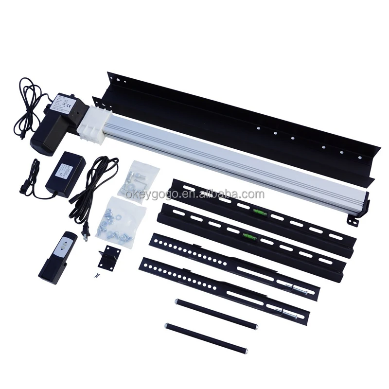 Under Bed Tv Lift Linear Actuator Lifting Column Motorized Tv Mount