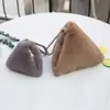 Trade Assurance Jtfur New Style PU Handbags Ring Fashion Personality Women Triangle Bags
