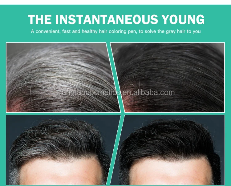 Fashion Multi Function Hairline Eyebrow Mustache Grey Hair Touch Up