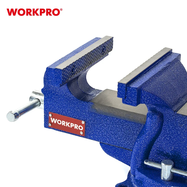 Workpro Heavyduty Bench Vise 8'' Double Swivel Rotating Vise